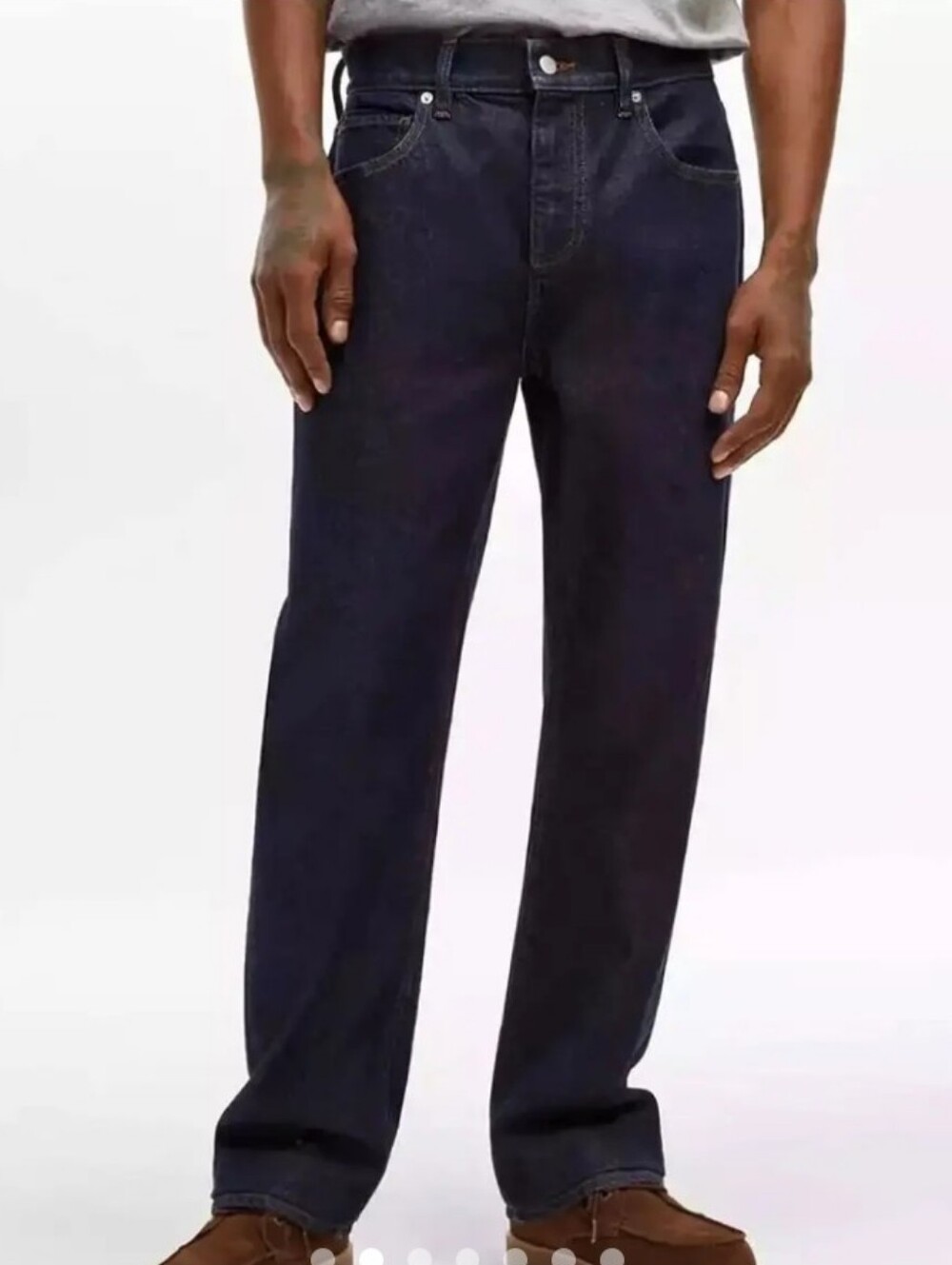 Mode of One men's straight fit jeans size 30 x 30. Gift. NWT. Dark Blue Denim.